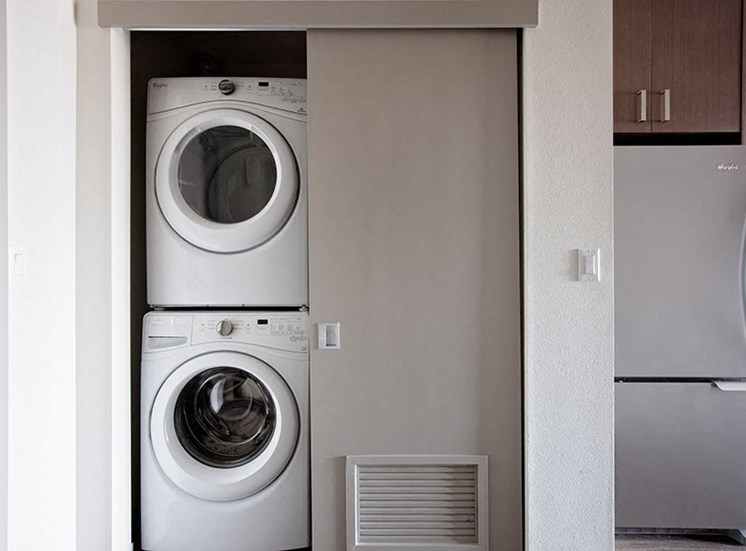 In-Unit Washer & Dryer At Clarendon Apartments in Seattle, WA